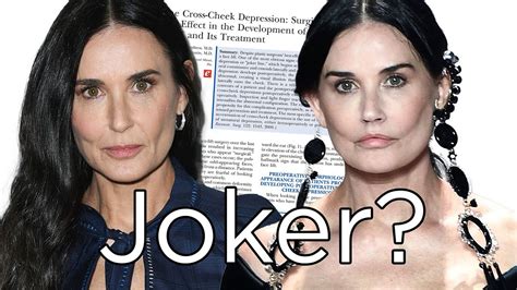 demi moore buccal fat removal.